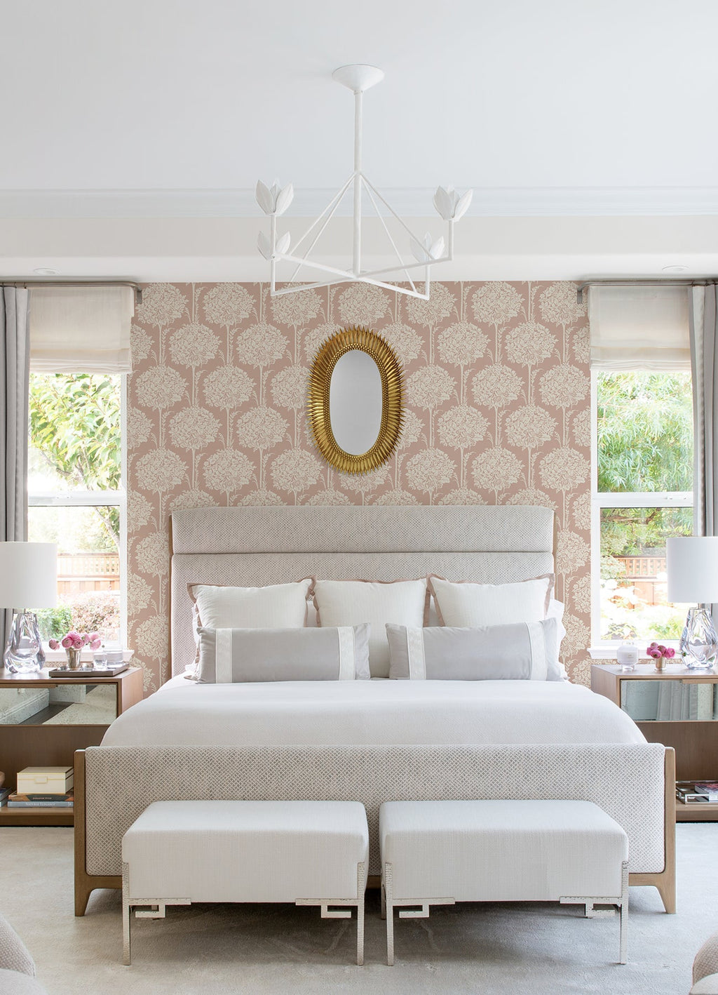 Zaria Topiary Wallpaper