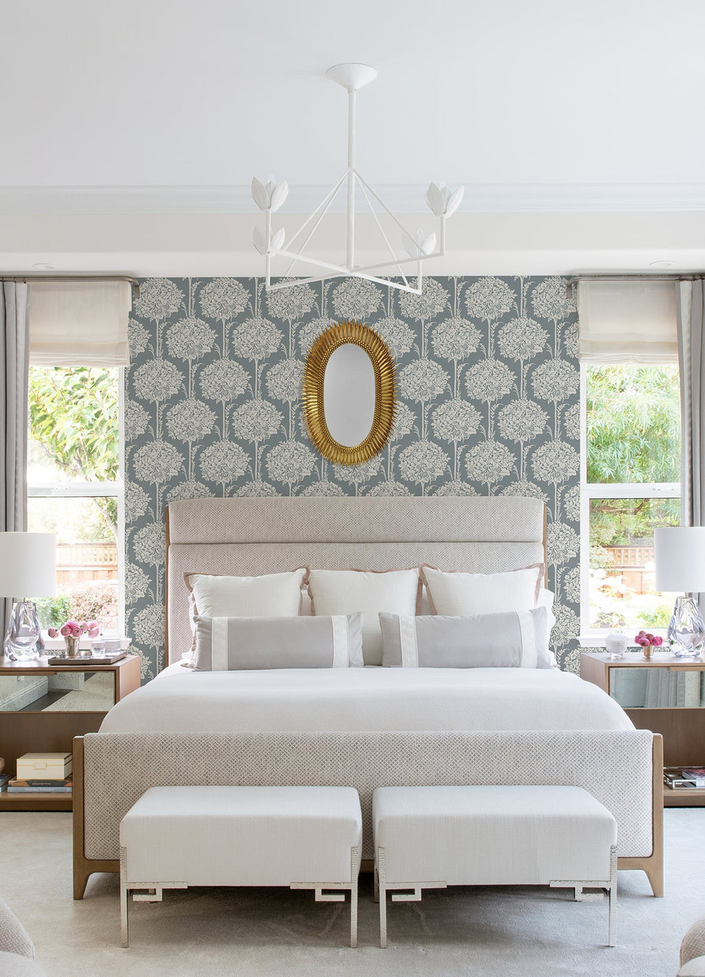 Zaria Topiary Wallpaper