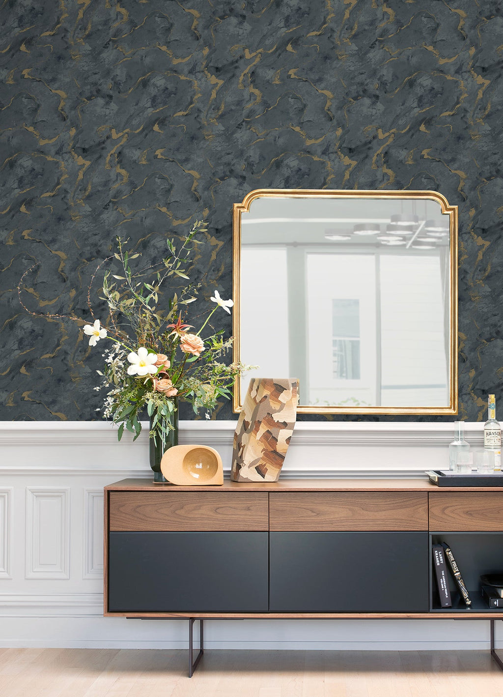 Silenus Marbled Wallpaper