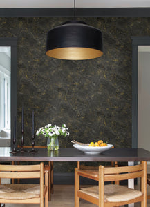 Meness Metallic Marbling Wallpaper