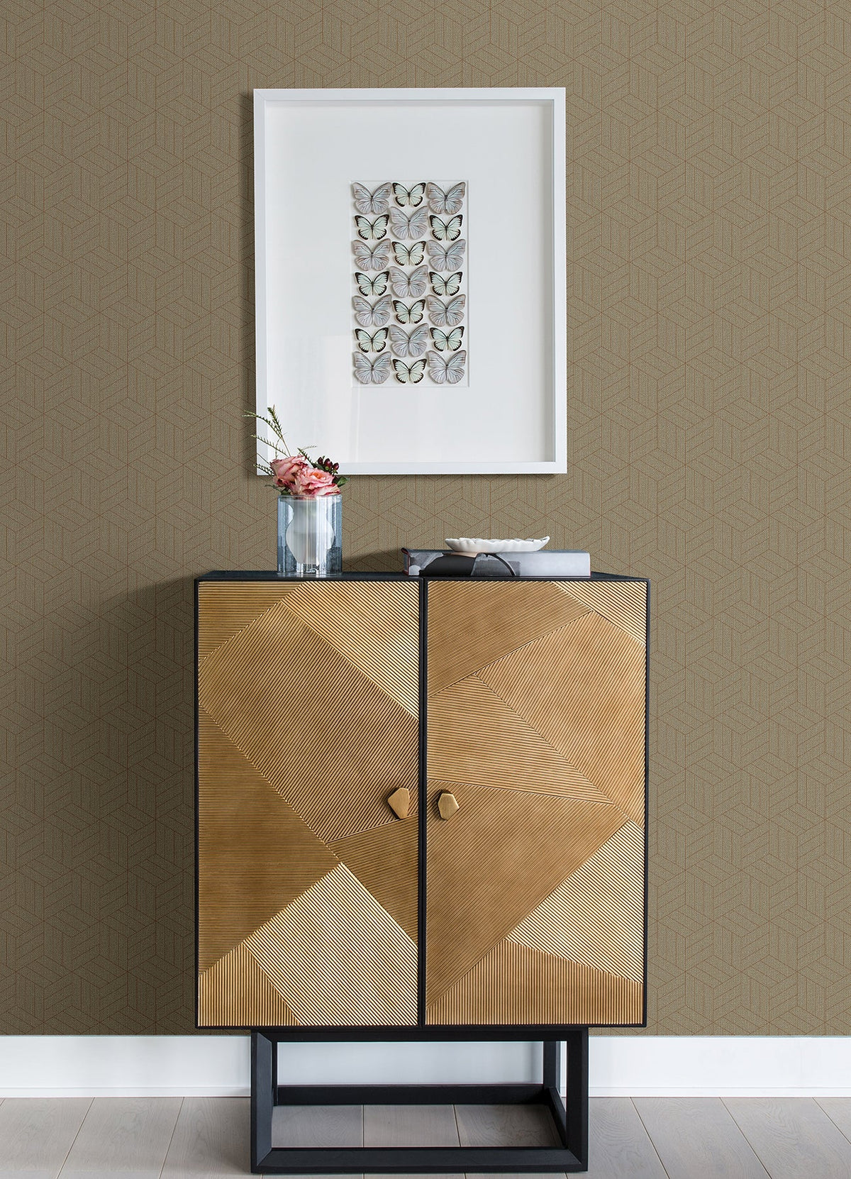 Izarra Geometric Block Wallpaper