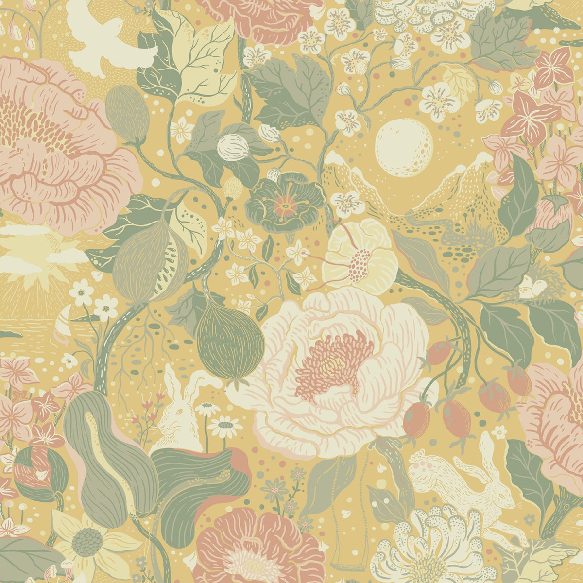 Whimsical, Animals, Botanical