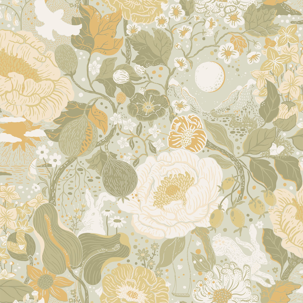 Whimsical, Animals, Botanical