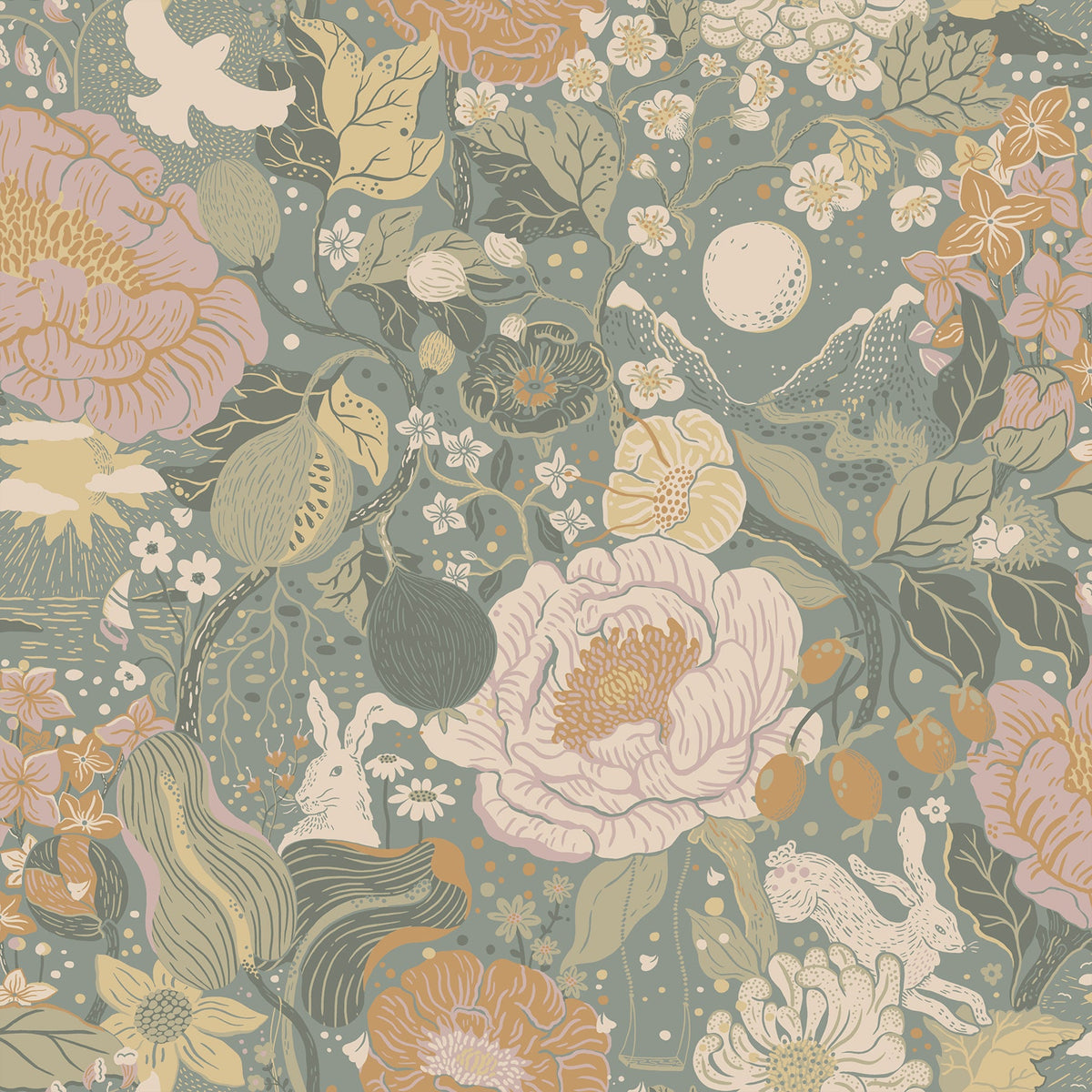 Whimsical, Animals, Botanical