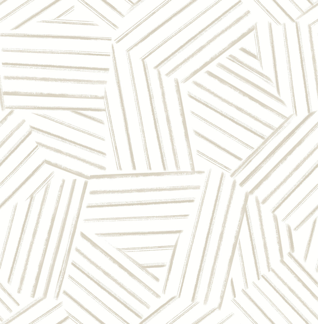 Helene Geometric Lines Wallpaper