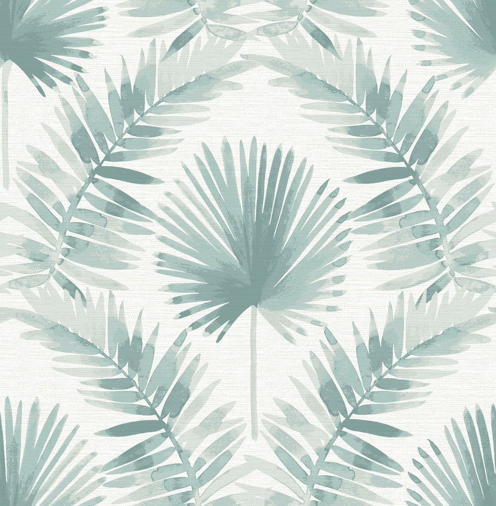 Calla Painted Palm Wallpaper