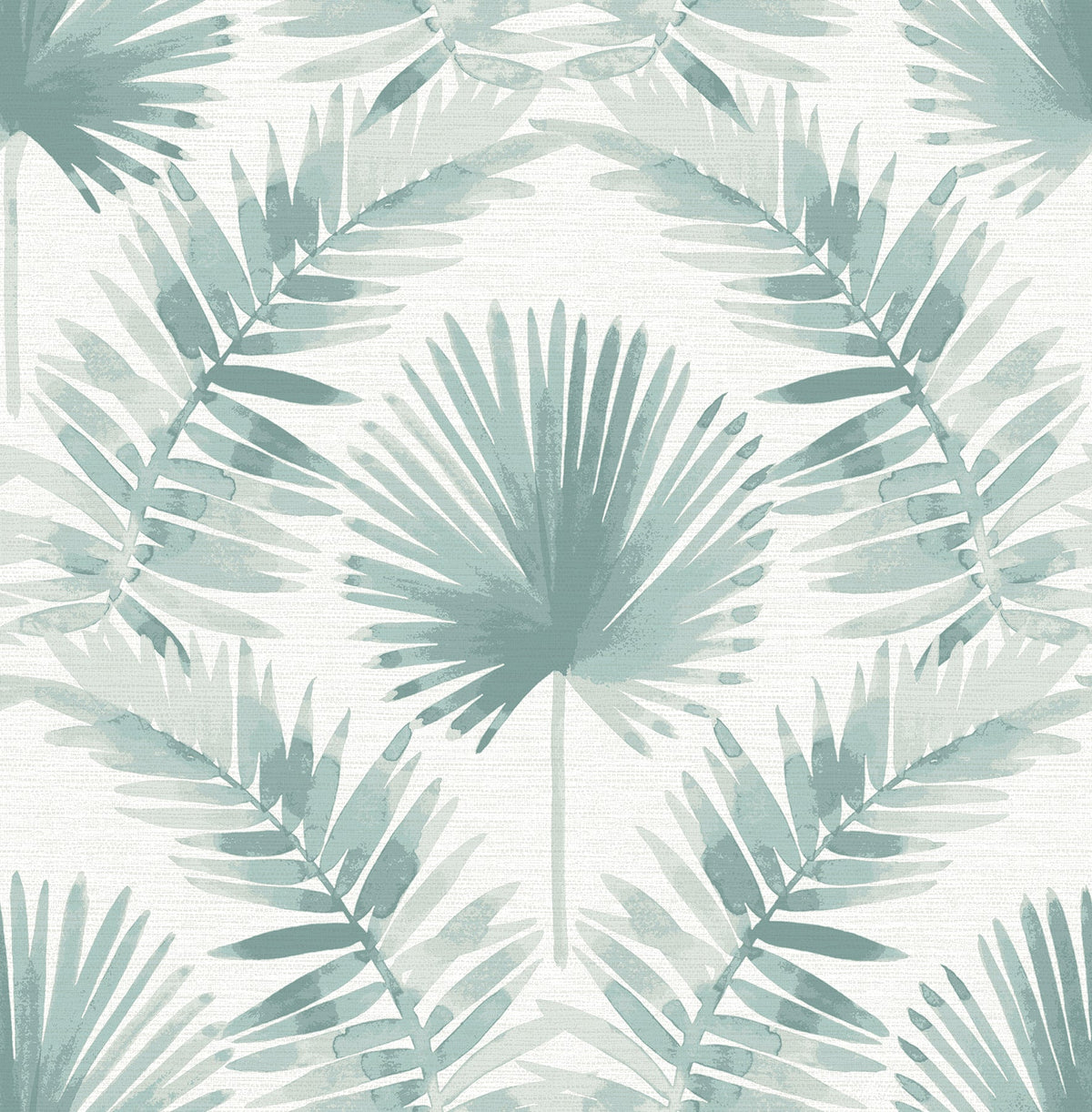 Calla Painted Palm Wallpaper