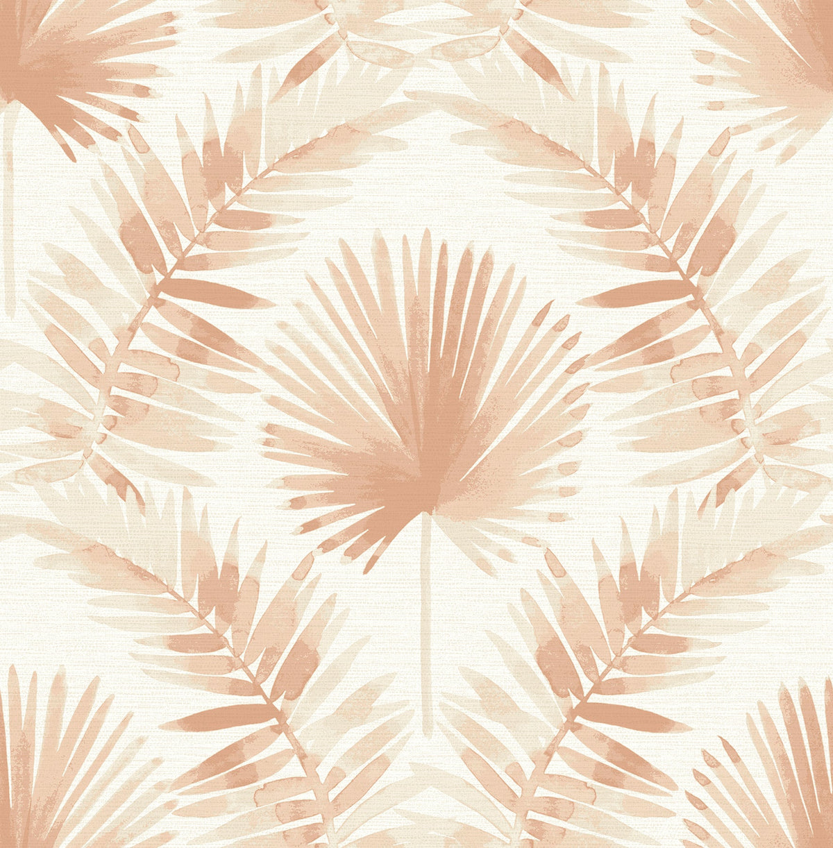 Calla Painted Palm Wallpaper