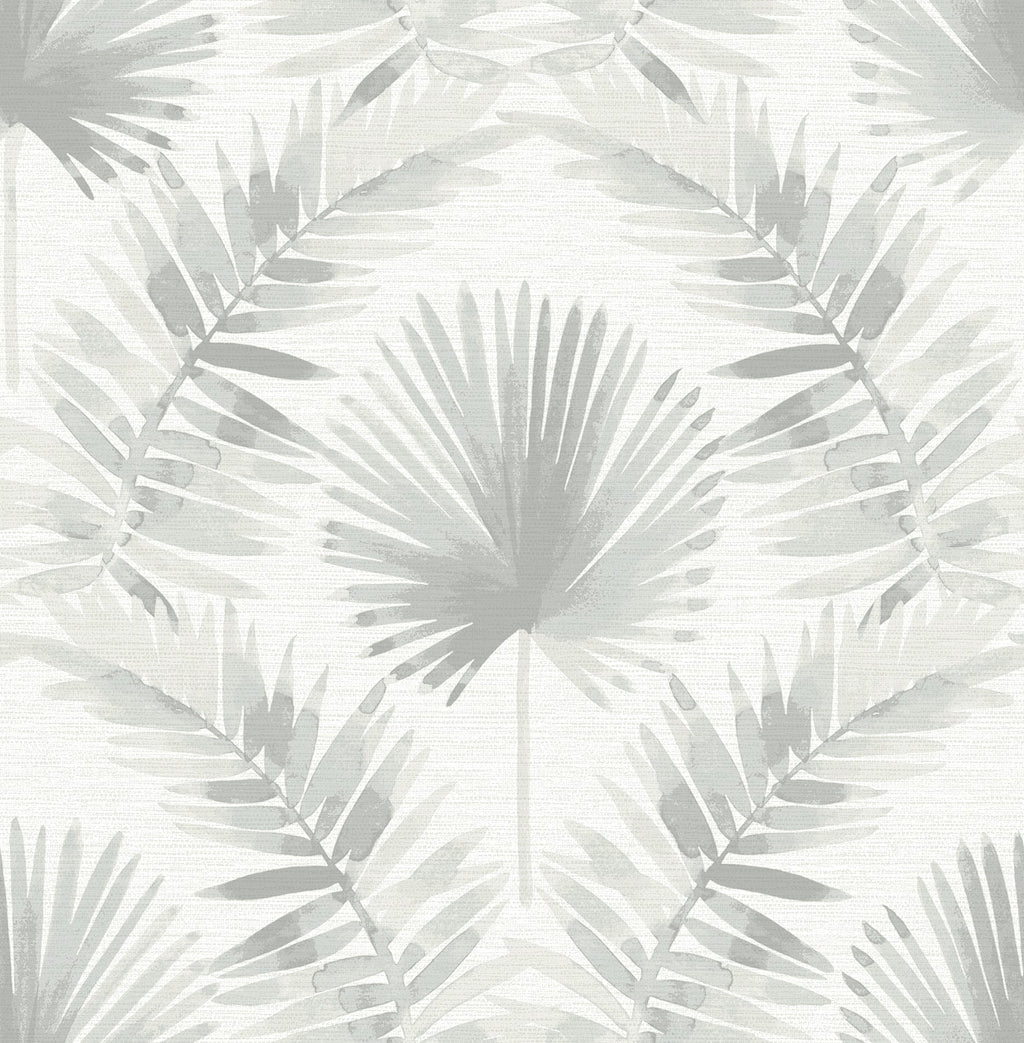 Calla Painted Palm Wallpaper