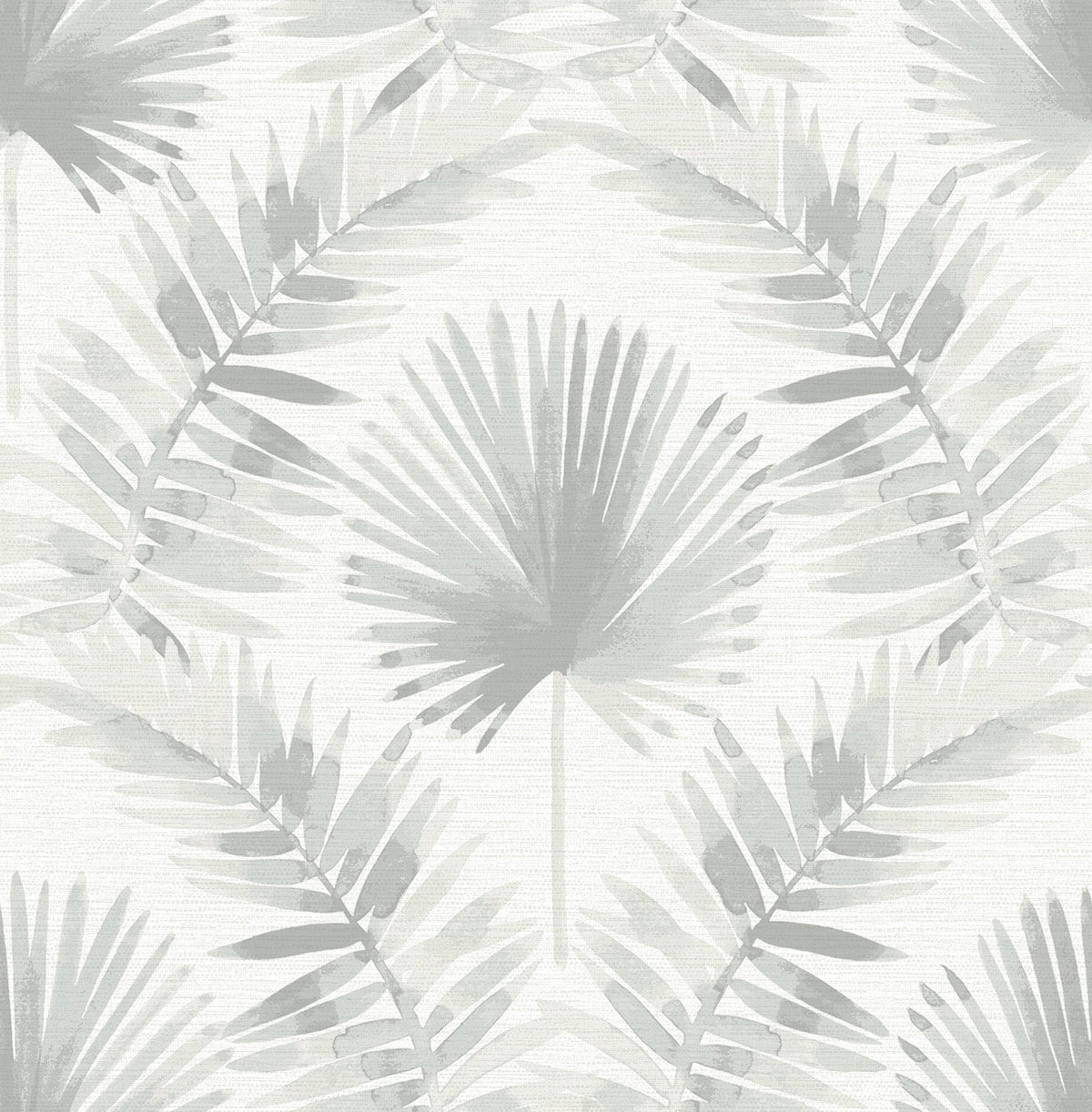 Calla Painted Palm Wallpaper