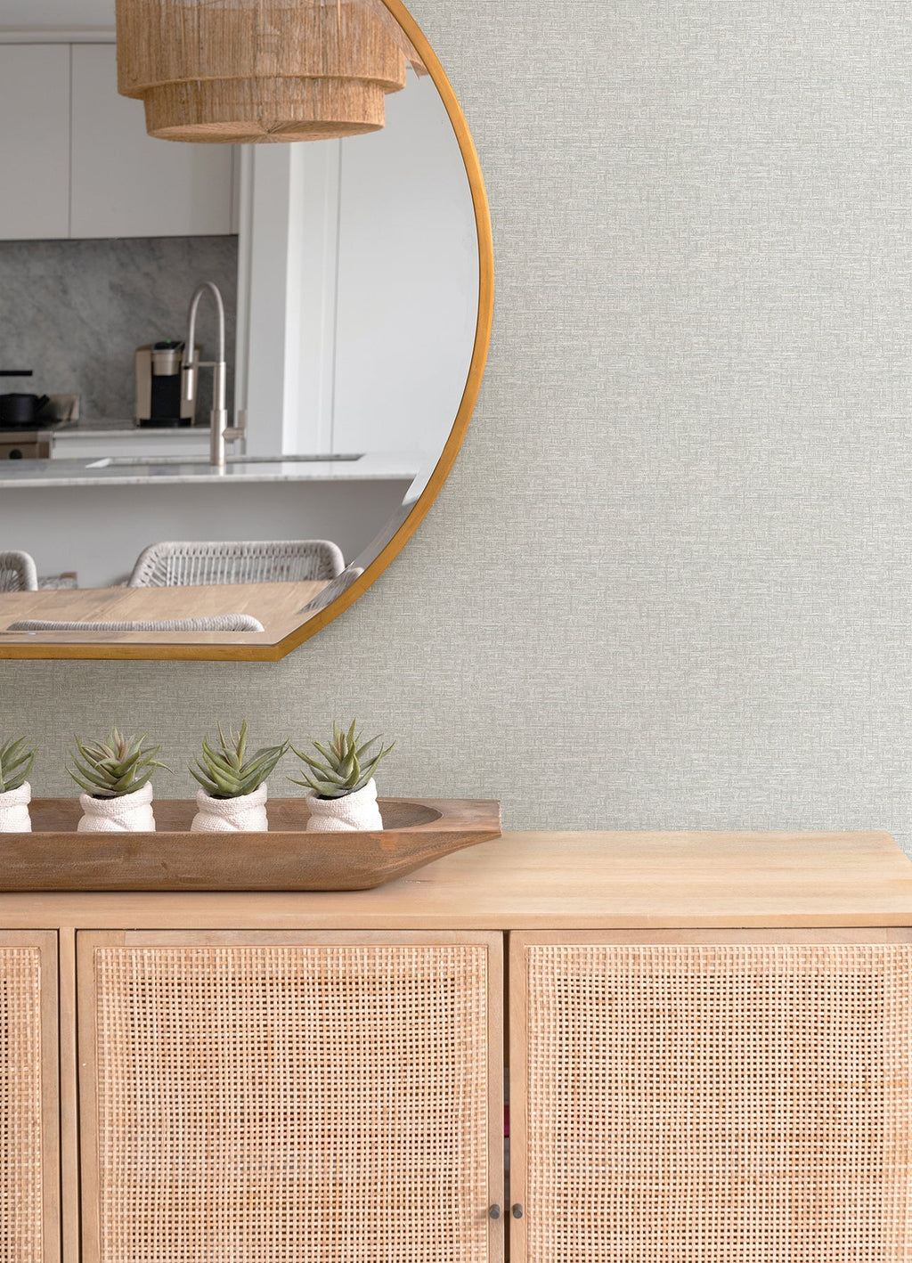 Minerva Texture Geometric Wallpaper