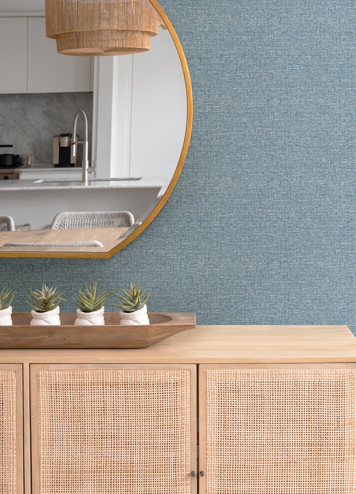 Minerva Texture Geometric Wallpaper