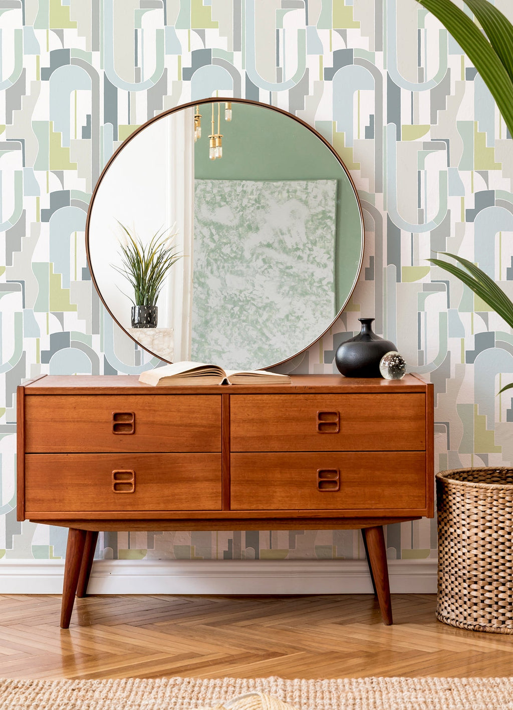 Odele Geometric Archways Wallpaper