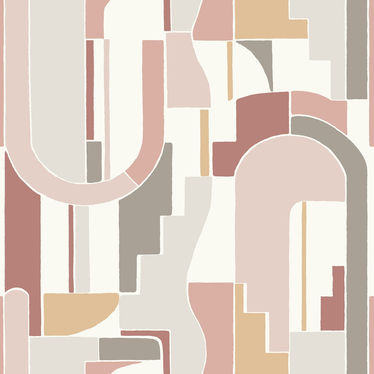Odele Geometric Archways Wallpaper