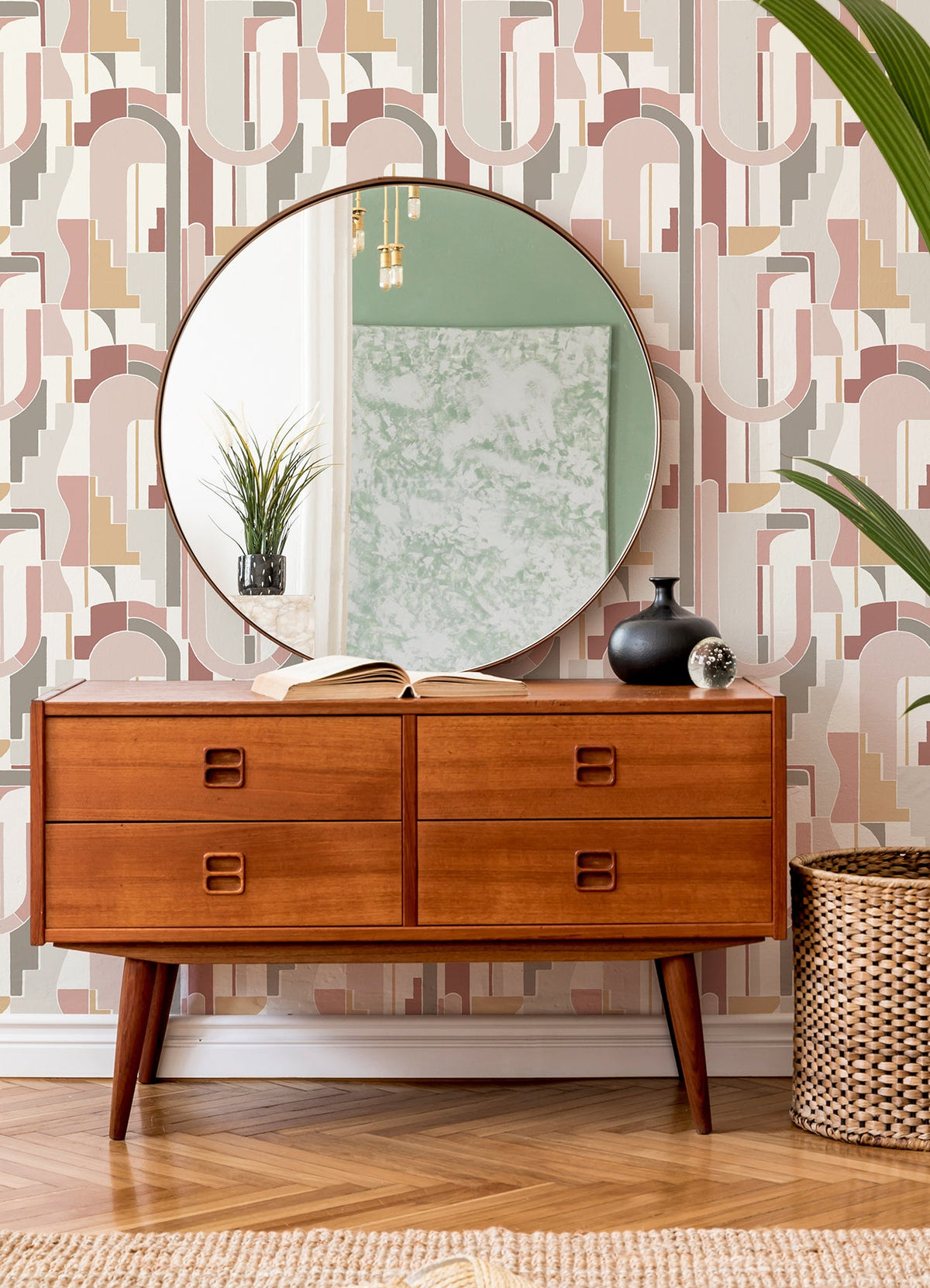 Odele Geometric Archways Wallpaper