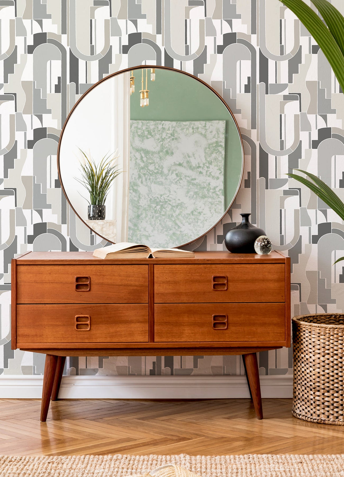 Odele Geometric Archways Wallpaper