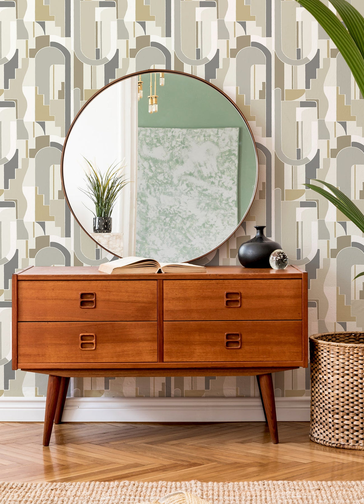 Odele Geometric Archways Wallpaper