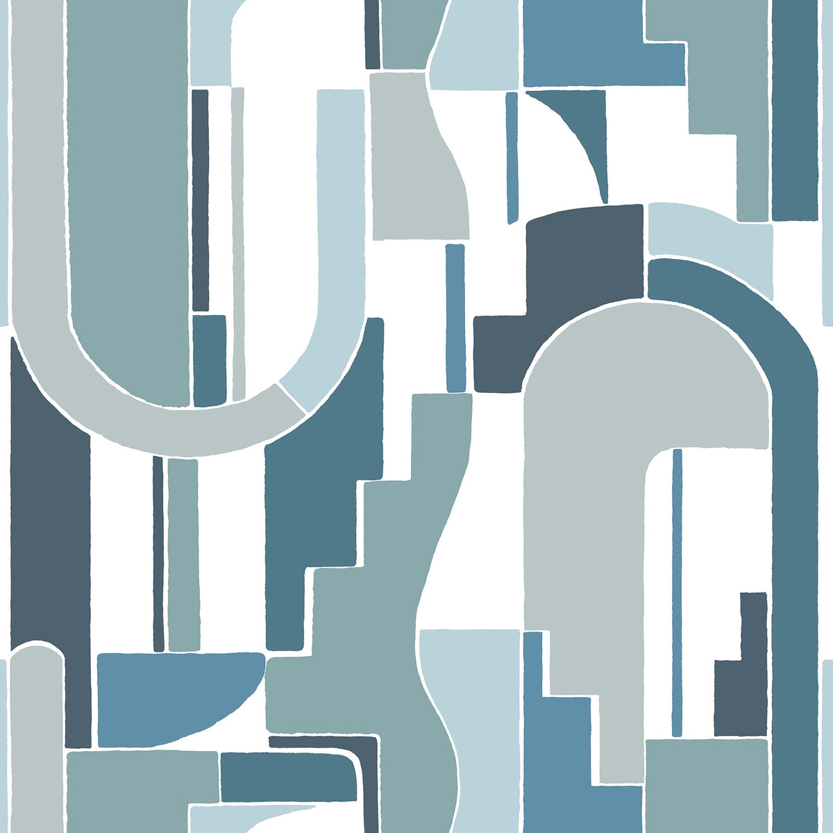 Odele Geometric Archways Wallpaper