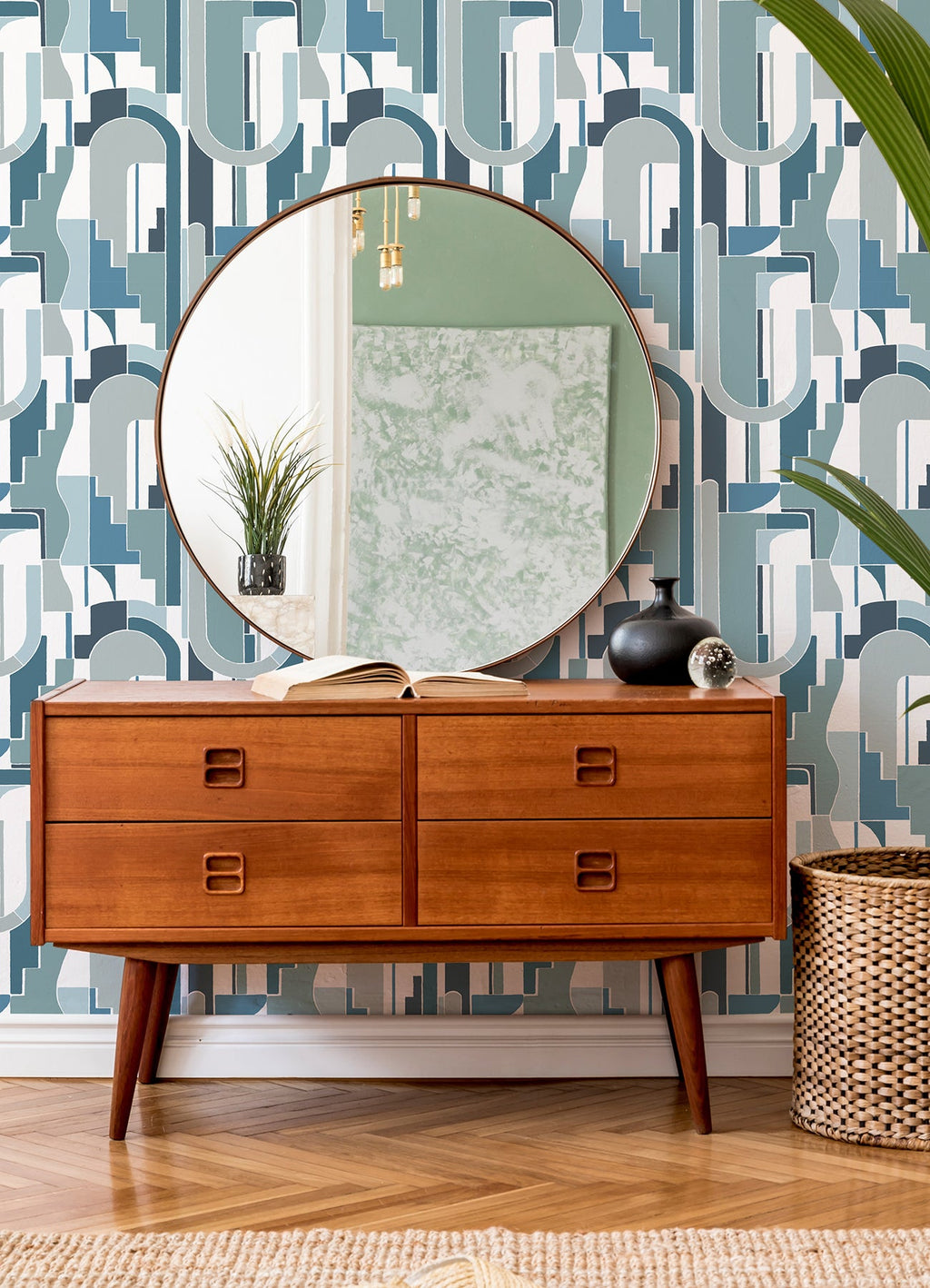 Odele Geometric Archways Wallpaper