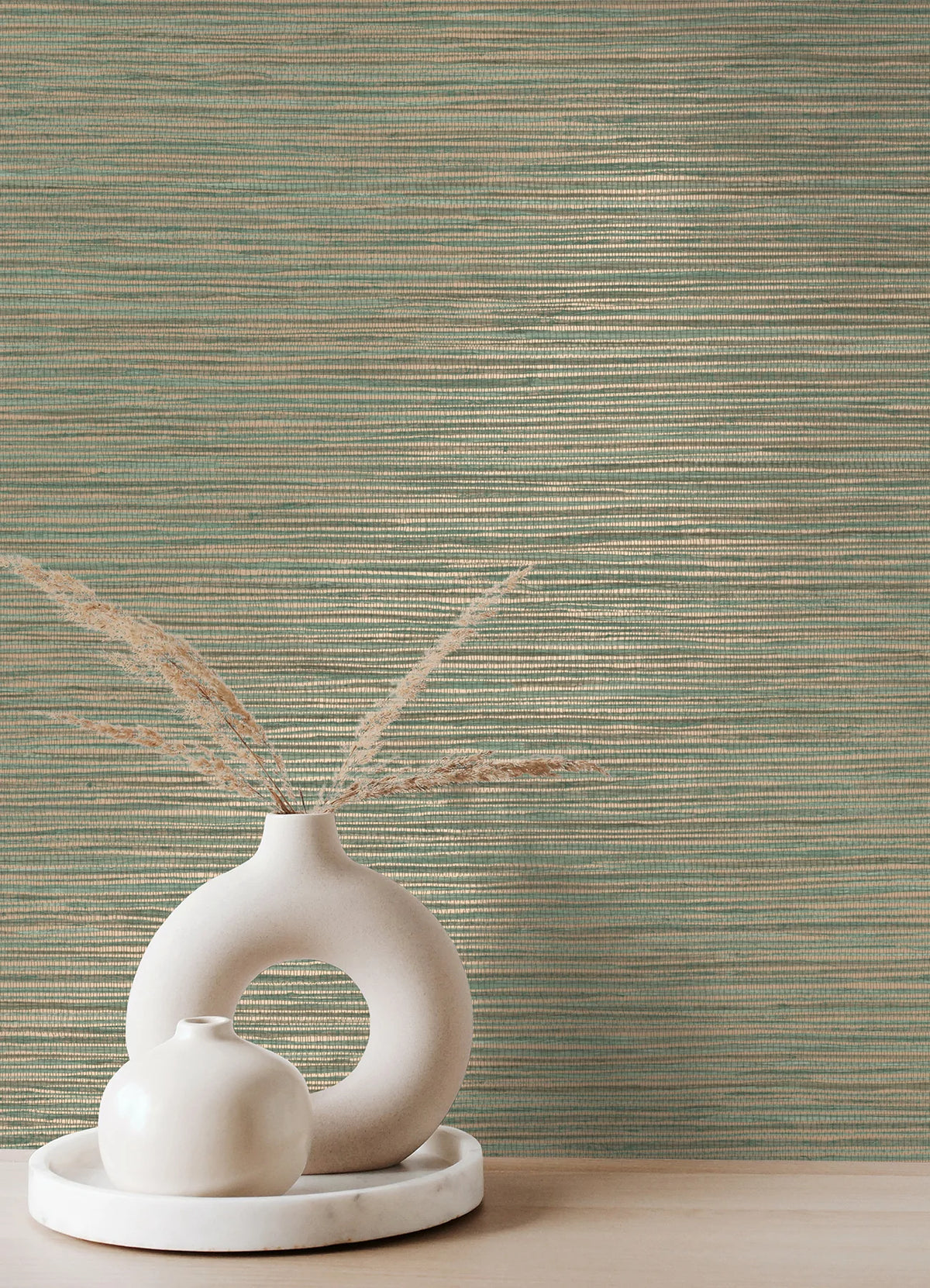 Alton Faux Grasscloth Wallpaper