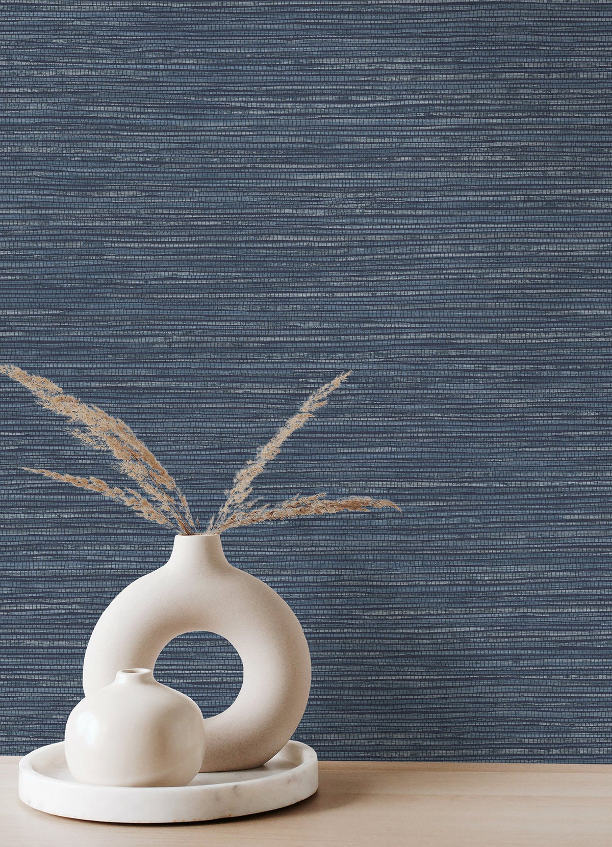 Alton Faux Grasscloth Wallpaper