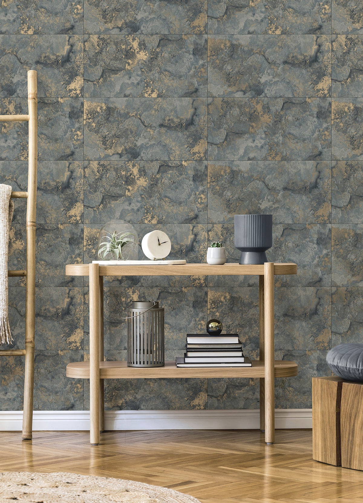 Aria Marbled Tile Wallpaper