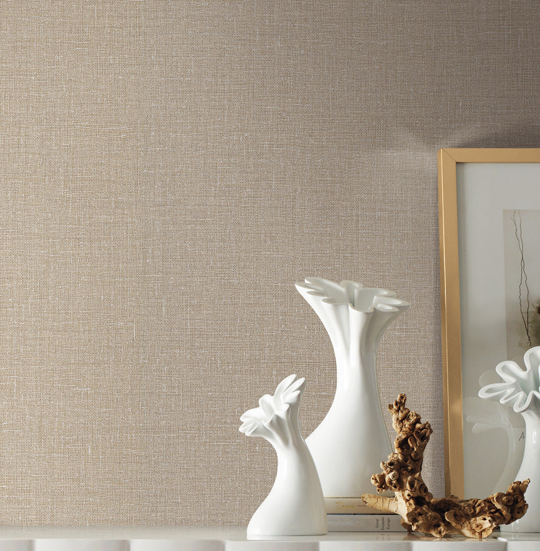 Gesso Weave Wallpaper