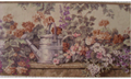 Border w/watering can and flowers. PKB1238