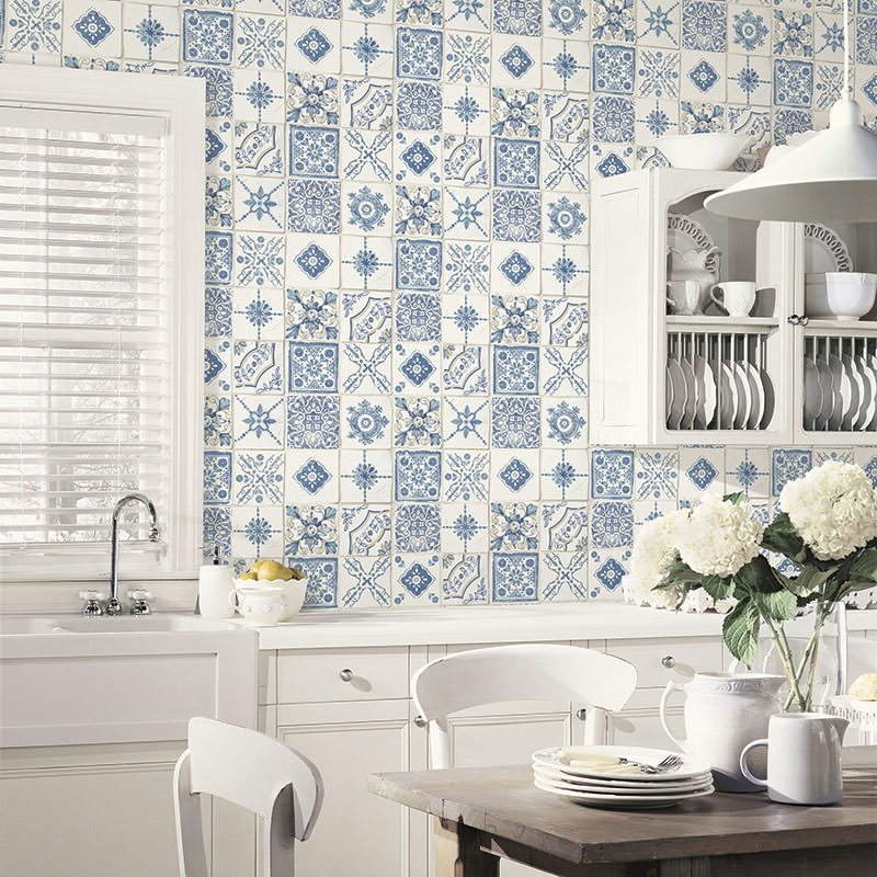 Morrocan Tiles Wallpaper