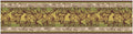 Graphic Leaves Stripe Wallpaper Border BG1684bd