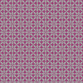 WH2700 hot pink bg.w/silver clover design