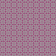 Load image into Gallery viewer, WH2700 hot pink bg.w/silver clover design