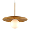hula hoop chandelier