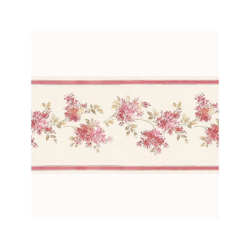 FK78461. Rose colored lilacs border