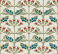Tracery Blooms Wallpaper