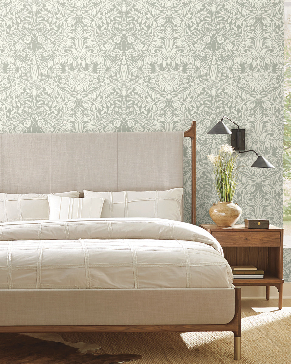 Lockwood Damask Wallpaper