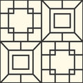 trellis lattice squares rectangles geometrics
