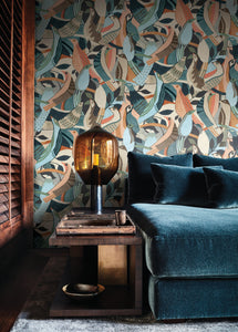 Fauvist Flock Wallpaper