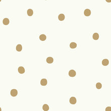 Load image into Gallery viewer, GOLD DOTS PEEL &amp; STICK WALLPAPER