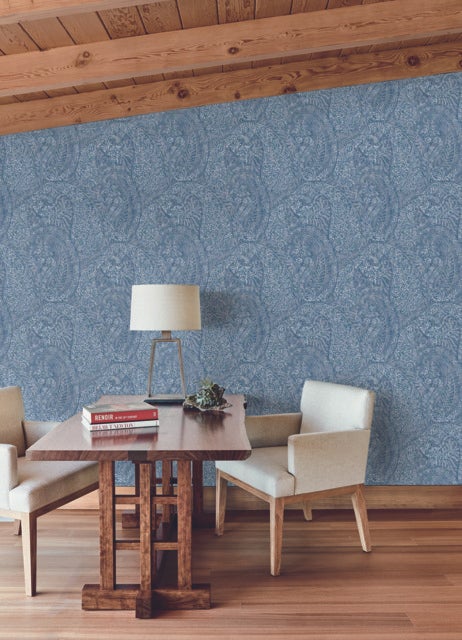 Kashmir Dreams Paisley Wallpaper