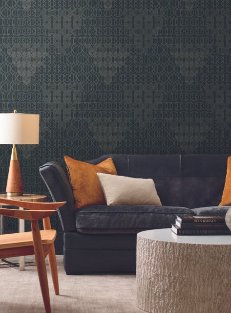 Modern Chandelier Wallpaper