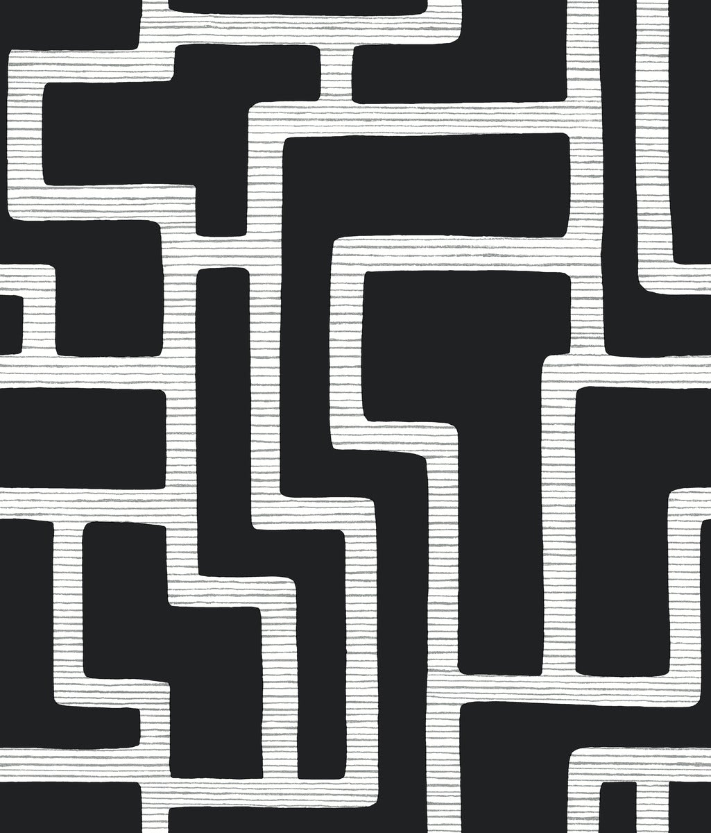Black & White Resource Library, York Wallcoverings, York Wallpaper, SureStrip, Sure Strip, Removable Wallpaper, Temporary ...