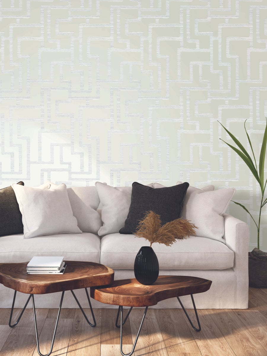 Graphic Polyomino Wallpaper