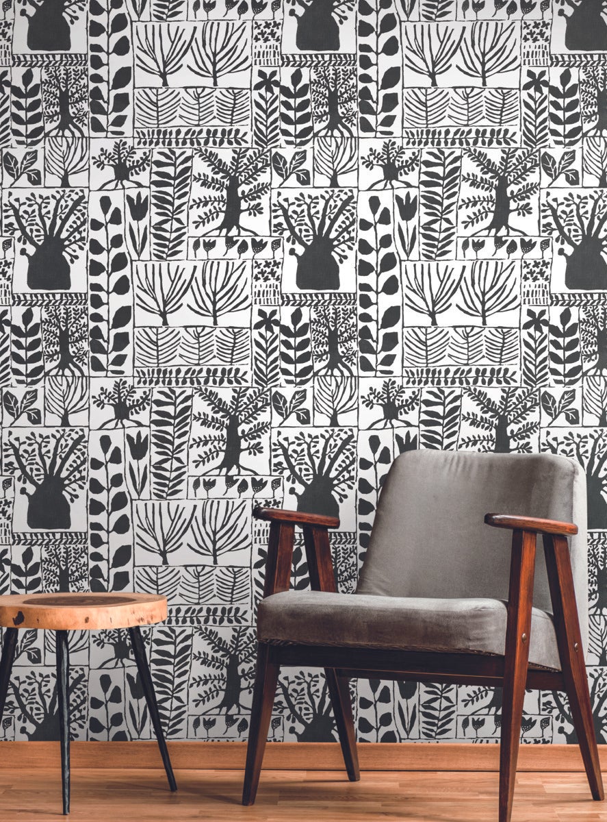 Primitive Trees Wallpaper