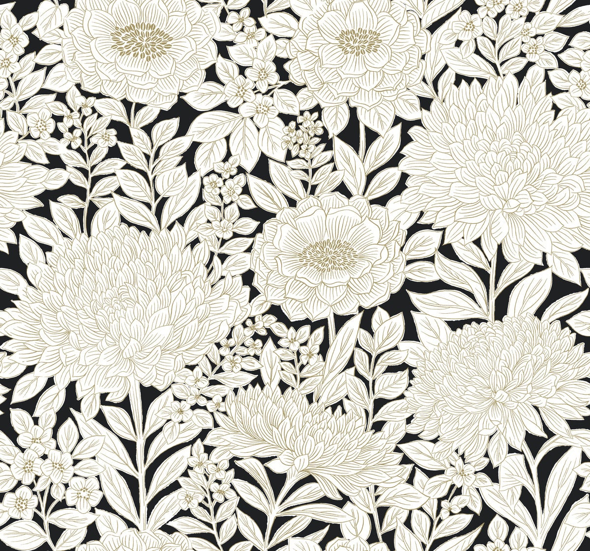 Black & White Resource Library, York Wallcoverings, York Wallpaper, SureStrip, Sure Strip, Removable Wallpaper, Temporary ...