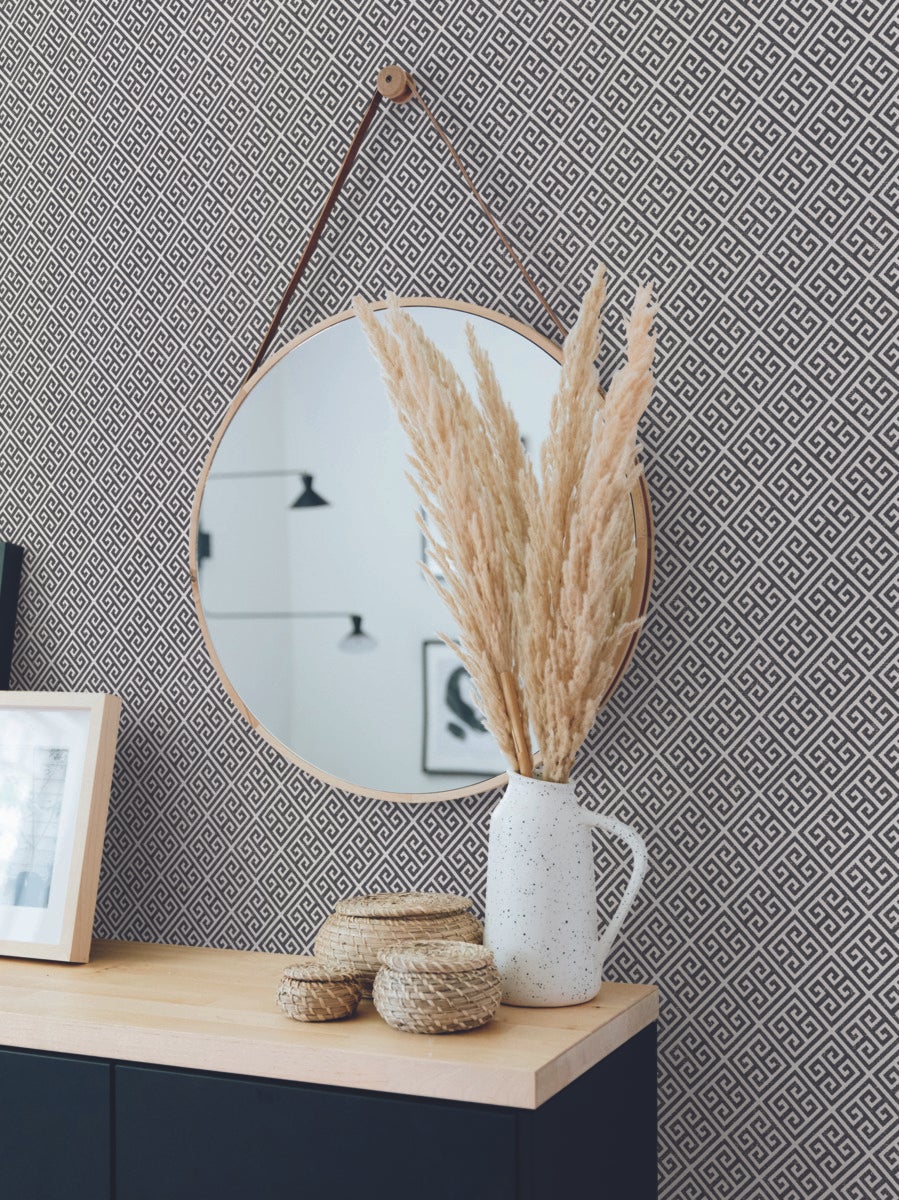 Grecian Geometric Wallpaper