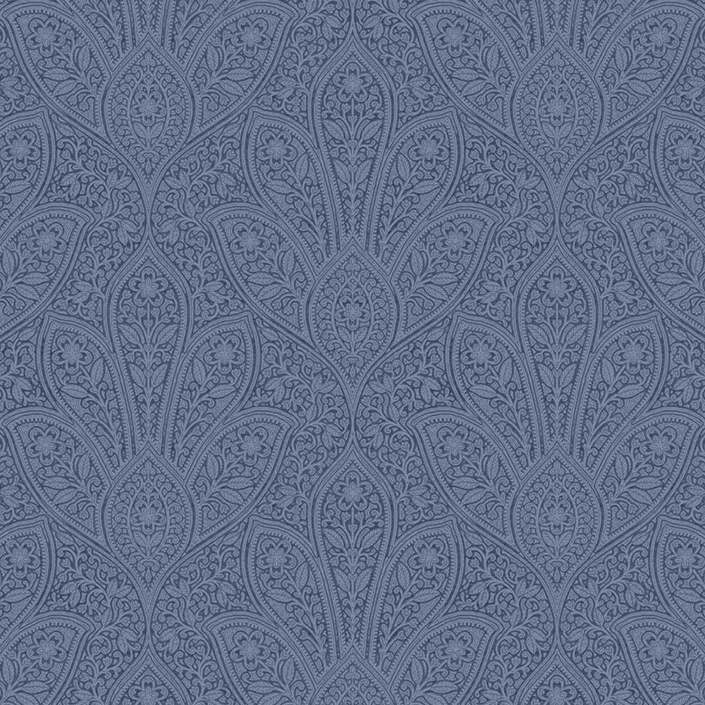 Distressed Paisley Wallpaper