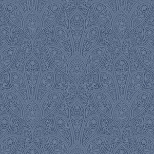 Distressed Paisley Wallpaper