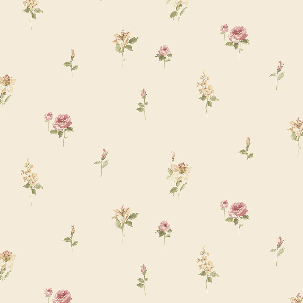 wallpaper, wallpapers, floral, flowers, stems, leaves, small print