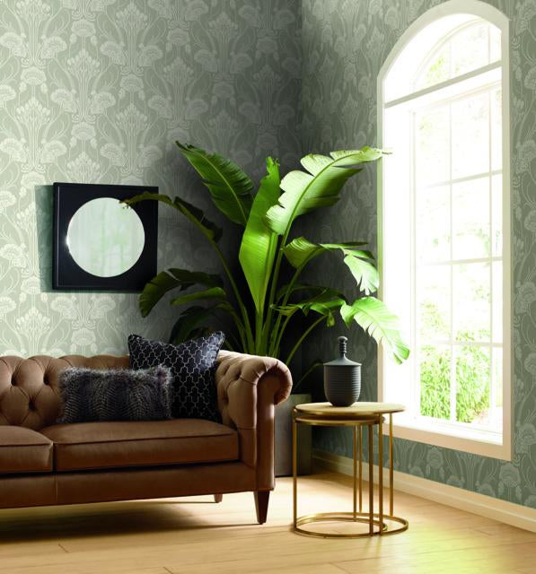 Nouveau Damask Wallpaper